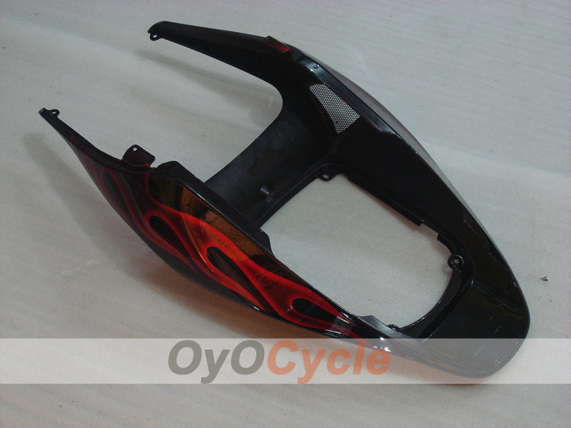 Kit de carénages à injection pour CBR600RR 05-06 - Rouge, Noir - Flamme #OYO87900247