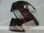 Kit de carénages à injection pour CBR600RR 05-06 - Rouge, Noir - Flamme #OYO87900247