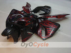 Kit de carénages à injection pour CBR600RR 05-06 - Rouge, Noir - Flamme #OYO87900247