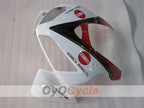 Kit de carénages injectés pour CBR600RR 05-06 - Rouge, blanc - Konica Minolta #OYO87900257