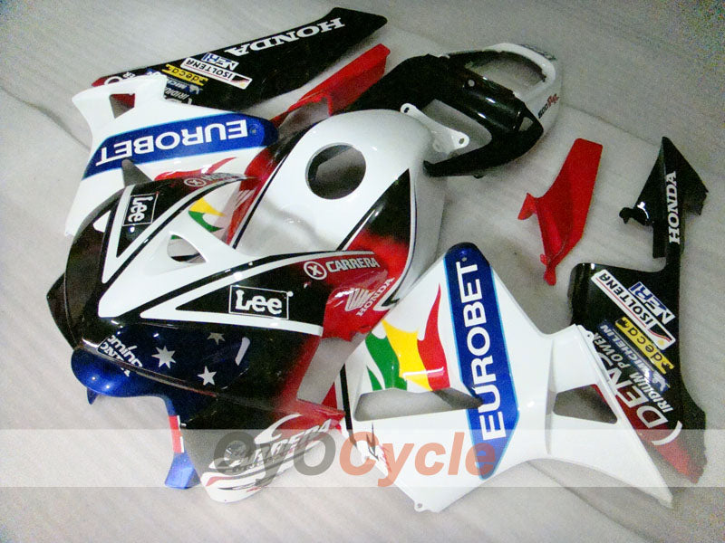 Kit de carénage à injection pour CBR600RR 05-06 - Multicolore - Eurobet, Lee, MICHELIN #OYO87900267