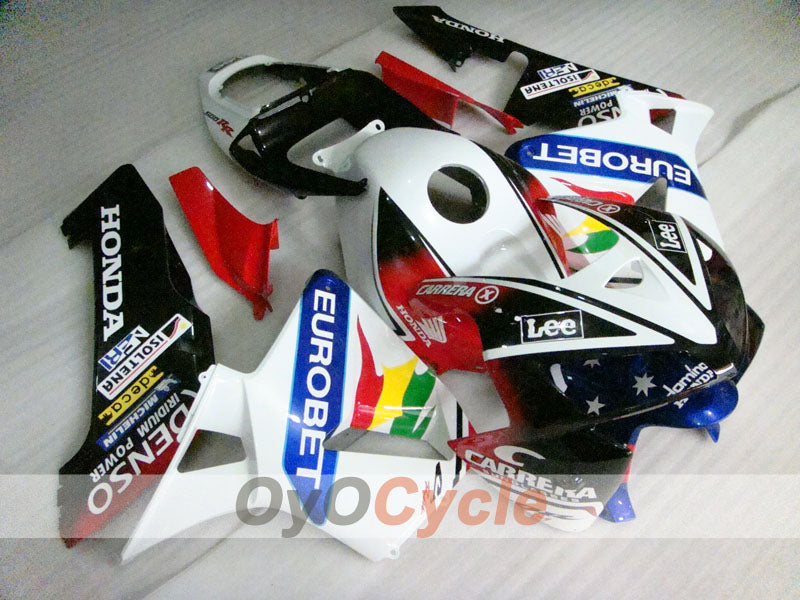 Kit de carénage à injection pour CBR600RR 05-06 - Multicolore - Eurobet, Lee, MICHELIN #OYO87900267