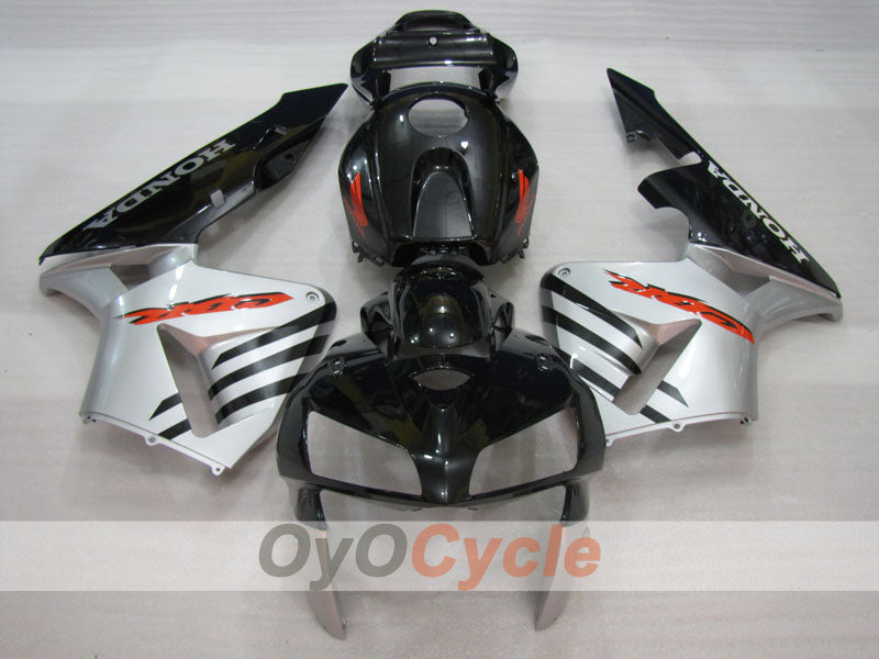 Kit de carénage à injection pour CBR600RR 05-06 - Noir, Argent - Style d'usine #OYO87900281 Image secondaire du produit