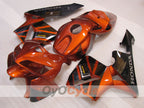 Kit de carénage injecté pour CBR600RR 05-06 - Orange, noir - Style d’origine #OYO87900297