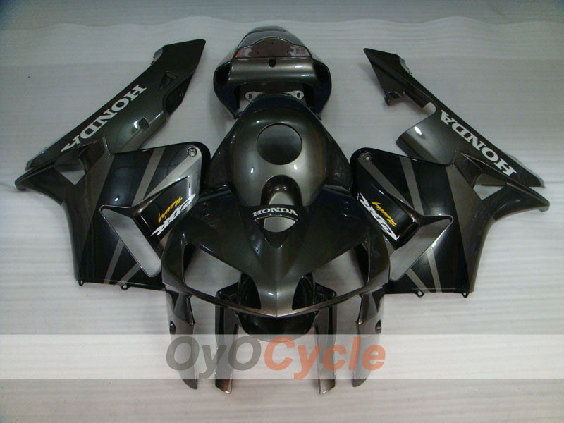 Kit de carénage à injection pour CBR600RR 05-06 - Gris - Style d'origine #OYO87900309
