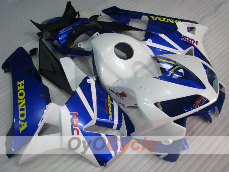 Kit de carénage à injection pour CBR600RR 05-06 - Bleu, blanc - Style d'origine #OYO87900312 Image principale du produit