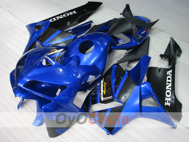 Kit de carénage à injection pour CBR600RR 05-06 - Bleu, noir - Style d'origine #OYO87900313 Image secondaire du produit