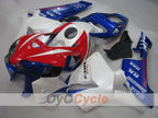 Kit de carénage à injection pour CBR600RR 05-06 - Bleu, Blanc - Style usine #OYO87900316