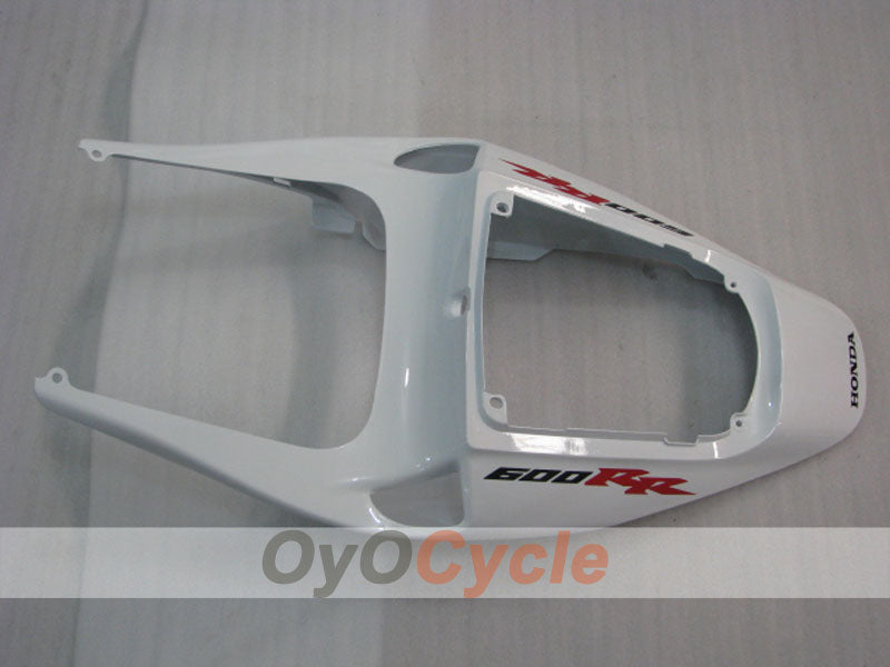 Kit de carénage à injection pour CBR600RR 05-06 - Blanc, Noir - Style usine #OYO87900320