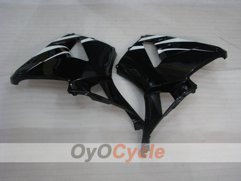 Kit de carénage à injection pour CBR600RR 05-06 - Blanc, Noir - Style usine #OYO87900320