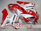 Kit de carénage à injection pour CBR600RR 05-06 - Rouge, Blanc - PRAMAC #OYO87900324