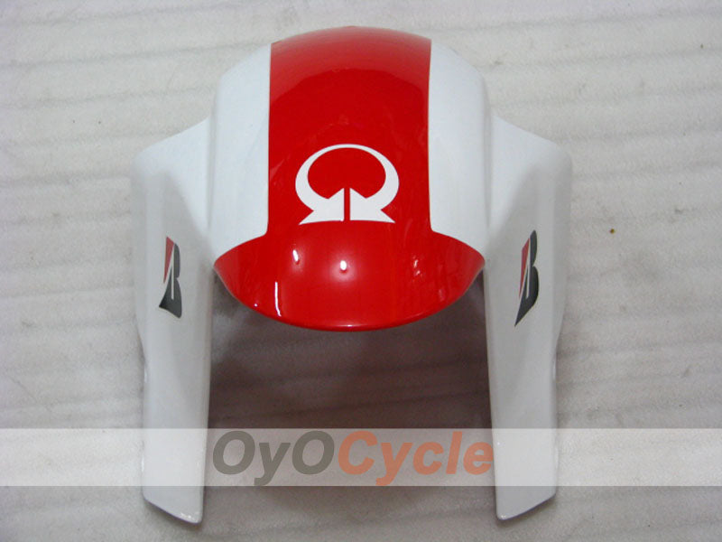 Kit de carénage à injection pour CBR600RR 05-06 - Rouge, Blanc - PRAMAC #OYO87900324
