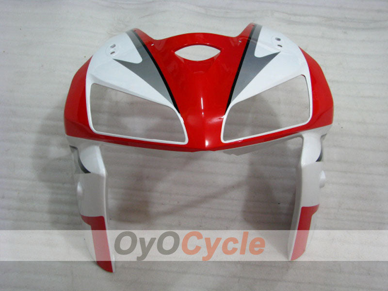 Kit de carénage à injection pour CBR600RR 05-06 - Rouge, Blanc - PRAMAC #OYO87900324
