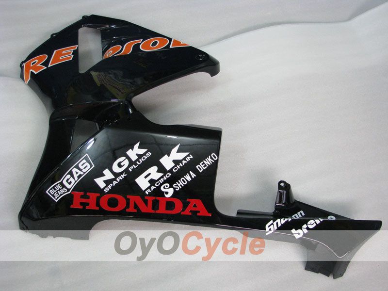 Kit de carénage à injection pour CBR600RR 05-06 - Noir - RK, Repsol #OYO87900332