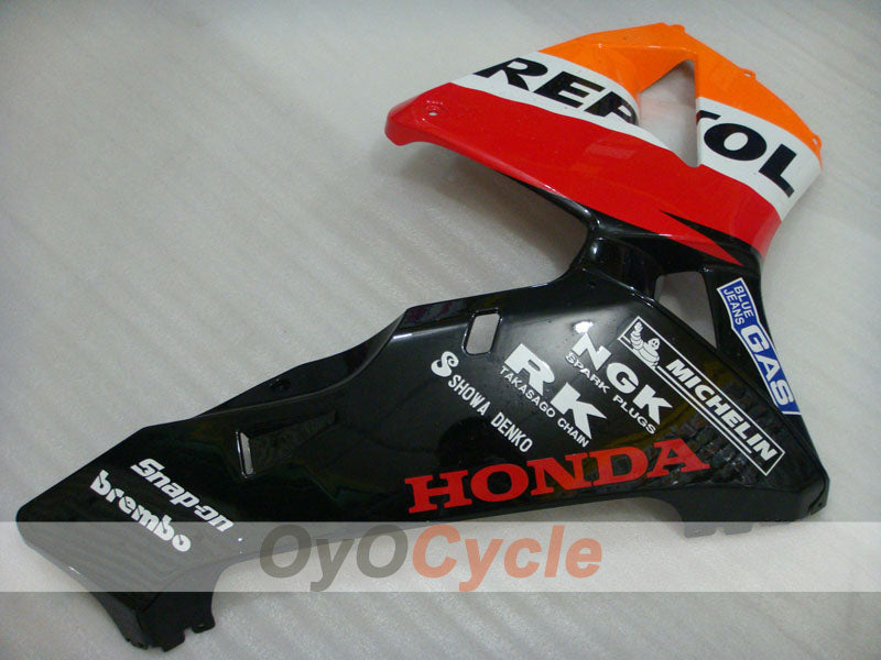 Kit de carénage à injection pour CBR600RR 05-06 - Orange, noir - MICHELIN, RK, Repsol #OYO87900336