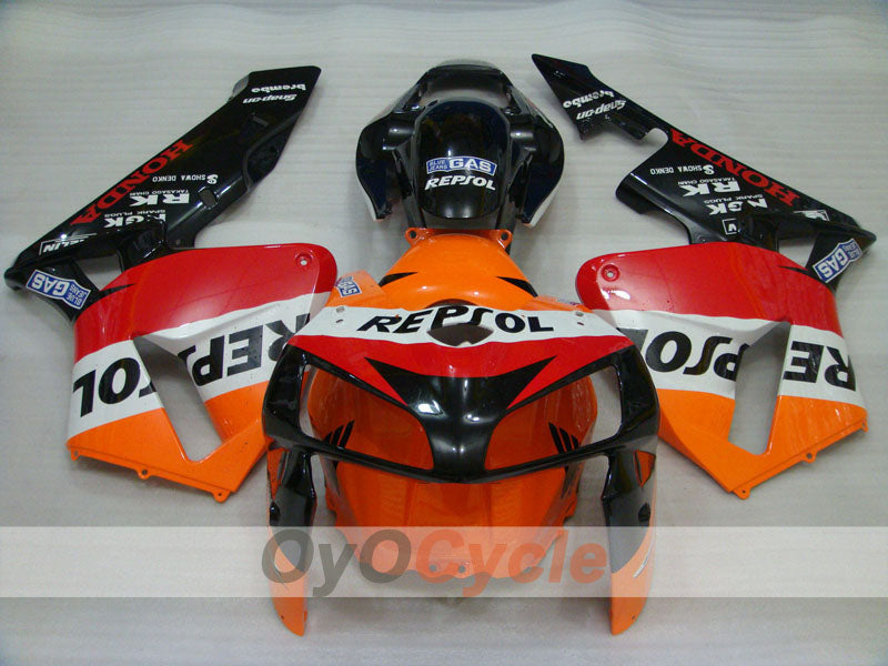 Kit de carénage à injection pour CBR600RR 05-06 - Orange, noir - MICHELIN, RK, Repsol #OYO87900336