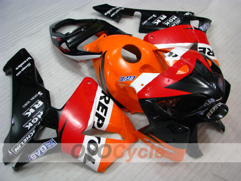 Kit de carénage à injection pour CBR600RR 05-06 - Orange, noir - Repsol #OYO87900339 Image principale du produit