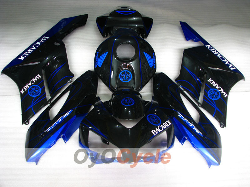 Kit de carénage à injection pour CBR1000RR 04-05 - Bleu, Noir - BACARDI #OYO87900464