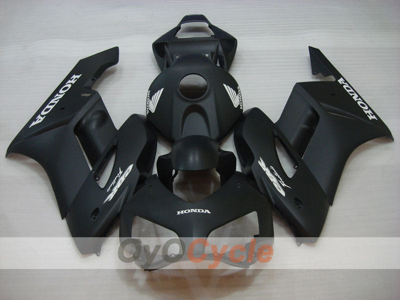 Kit de carénages injectés pour CBR1000RR 04-05 - Noir mat - Style d'origine #OYO87900470