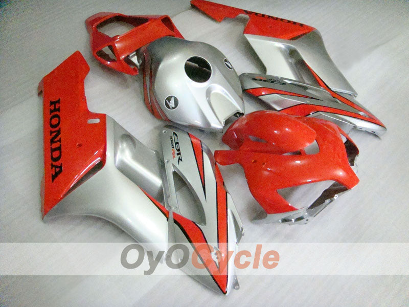 Kit de carénages injectés pour CBR1000RR 04-05 - Rouge, argent - Fireblade #OYO87900473 Image principale du produit