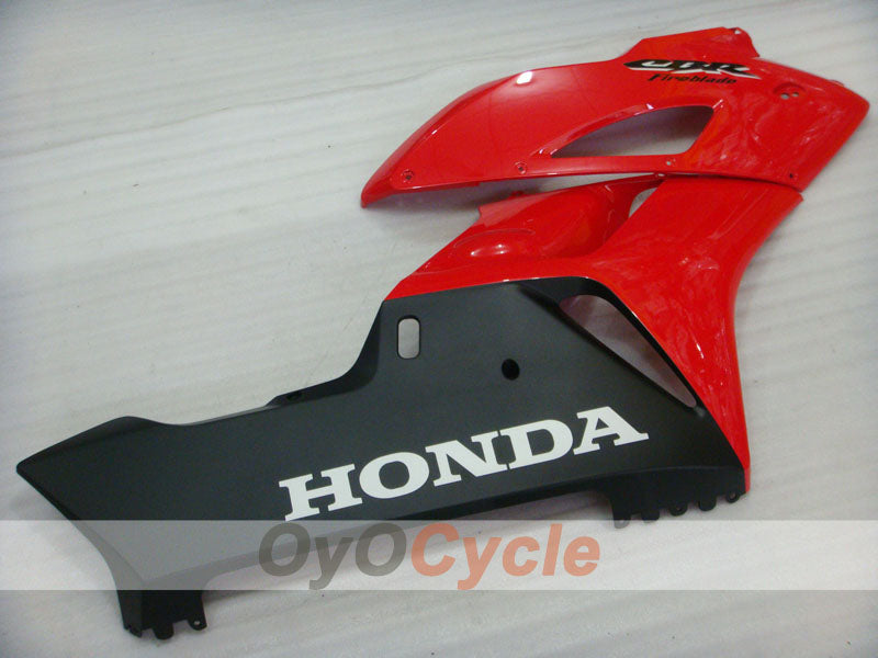 Kit de carénages injectés pour CBR1000RR 04-05 - Rouge, noir mat - Fireblade #OYO87900480