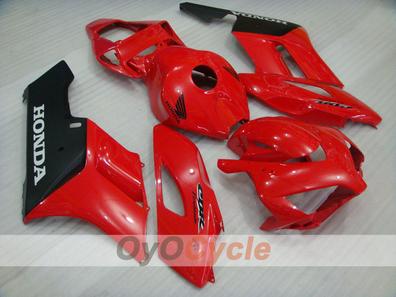 Kit de carénages injectés pour CBR1000RR 04-05 - Rouge, noir mat - Fireblade #OYO87900480