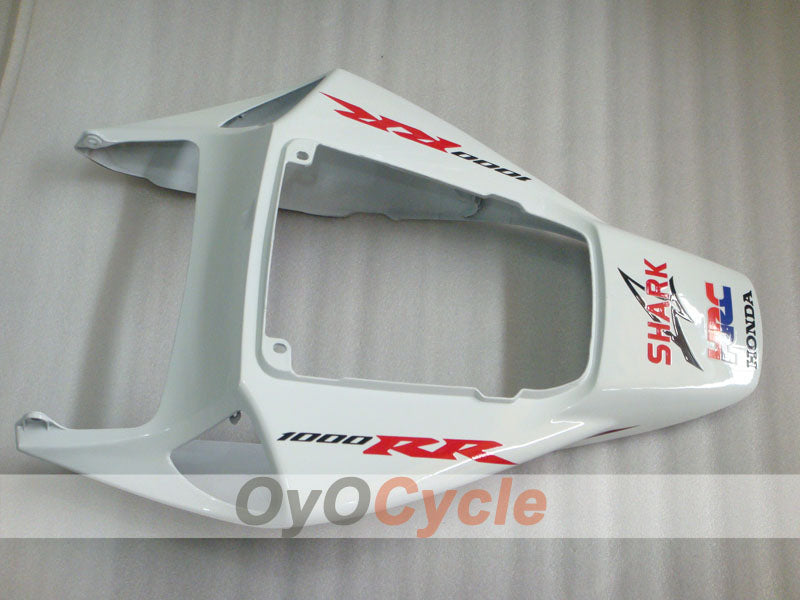 Kit de carénage à injection pour CBR1000RR 04-05 - Rouge, Blanc - Flame #OYO87900494
