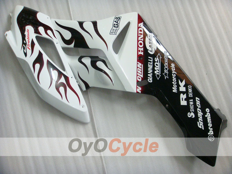 Kit de carénage à injection pour CBR1000RR 04-05 - Rouge, Blanc - Flame #OYO87900494