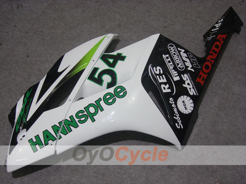 Kit de carénage à injection pour CBR1000RR 04-05 - Blanc, Noir - HANN Spree #OYO87900495