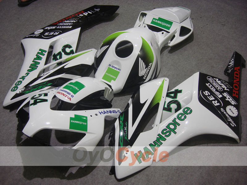 Kit de carénage à injection pour CBR1000RR 04-05 - Blanc, Noir - HANN Spree #OYO87900495