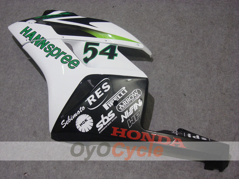 Kit de carénage à injection pour CBR1000RR 04-05 - Blanc, Noir - HANN Spree #OYO87900495