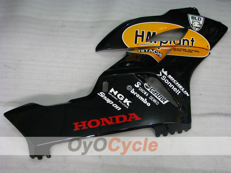 Kit de carénage à injection pour CBR1000RR 04-05 - Jaune, Noir - HM Plant #OYO87900499