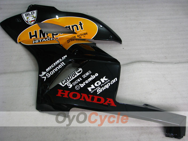 Kit de carénage à injection pour CBR1000RR 04-05 - Jaune, Noir - HM Plant #OYO87900499