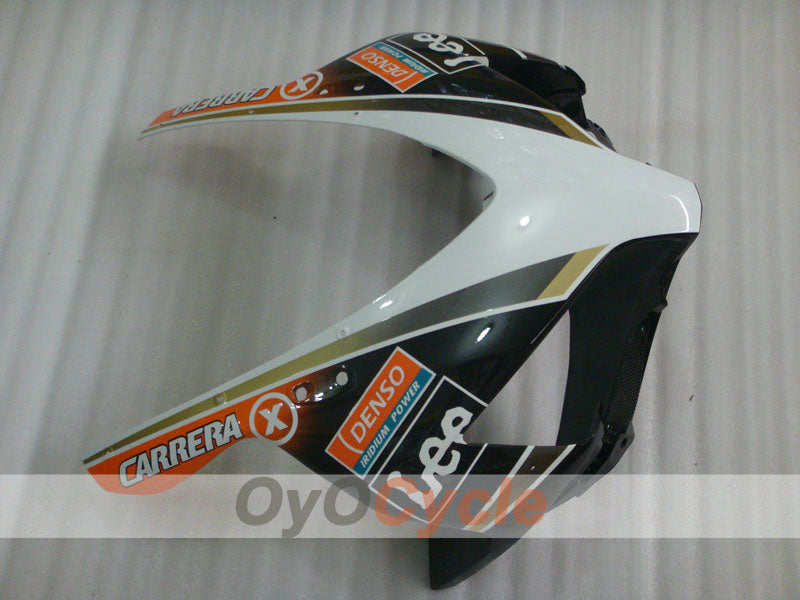 Kit de carénage à injection pour CBR1000RR 04-05 - Blanc, Noir - CARRERA, Lee #OYO87900505