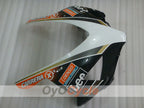 Kit de carénage à injection pour CBR1000RR 04-05 - Blanc, Noir - CARRERA, Lee #OYO87900505