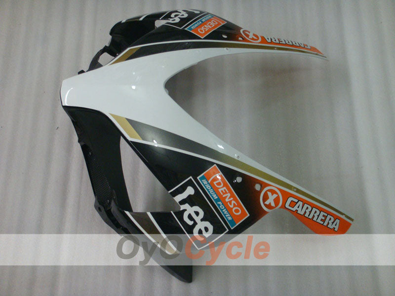 Kit de carénage à injection pour CBR1000RR 04-05 - Blanc, Noir - CARRERA, Lee #OYO87900505