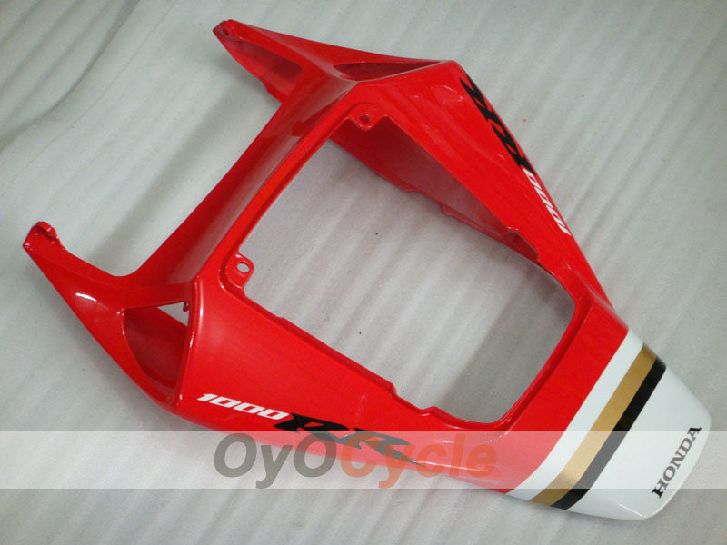Kit de carénage injecté pour CBR1000RR 04-05 - Rouge, blanc - Lucky Strike #OYO87900507