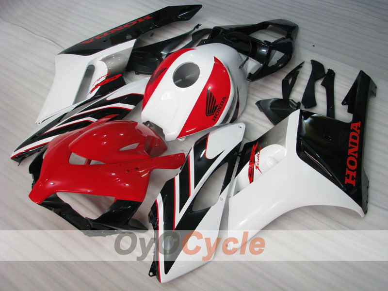 Kit de carénage injecté pour CBR1000RR 04-05 - Rouge, blanc - Style usine #OYO87900519