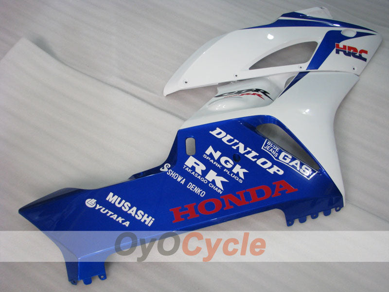 Kit de carénage d'injection pour CBR1000RR 04-05 - Bleu, Blanc - Style usine, HRC #OYO87900521