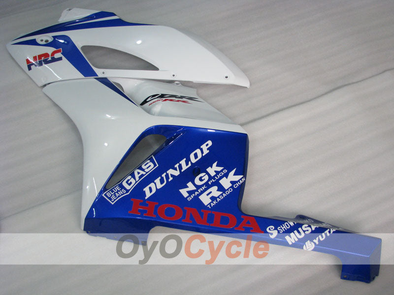 Kit de carénage d'injection pour CBR1000RR 04-05 - Bleu, Blanc - Style usine, HRC #OYO87900521