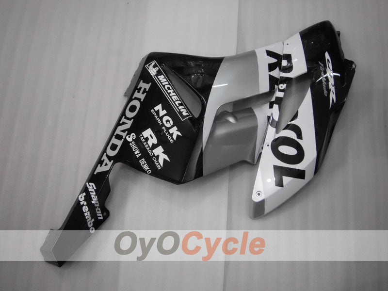 Kit de carénage d'injection pour CBR1000RR 04-05 - Noir, Argent - Repsol #OYO87900532