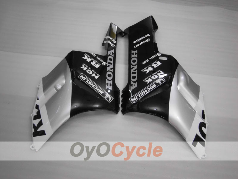 Kit de carénage d'injection pour CBR1000RR 04-05 - Noir, Argent - Repsol #OYO87900532