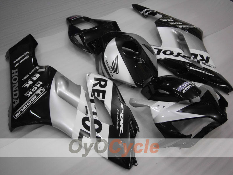 Kit de carénage d'injection pour CBR1000RR 04-05 - Noir, Argent - Repsol #OYO87900532 Image principale du produit