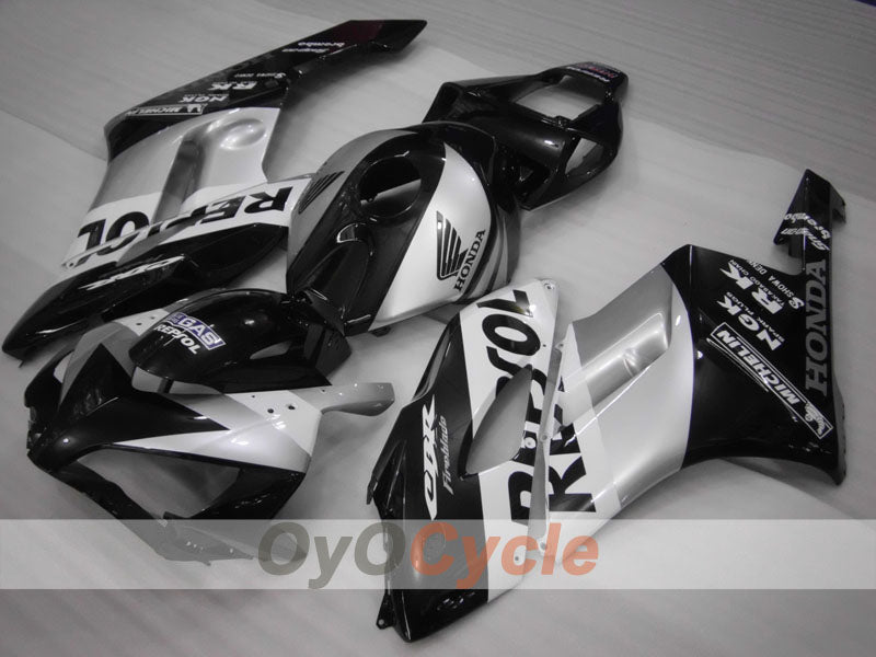 Kit de carénage d'injection pour CBR1000RR 04-05 - Noir, Argent - Repsol #OYO87900532 Image secondaire du produit
