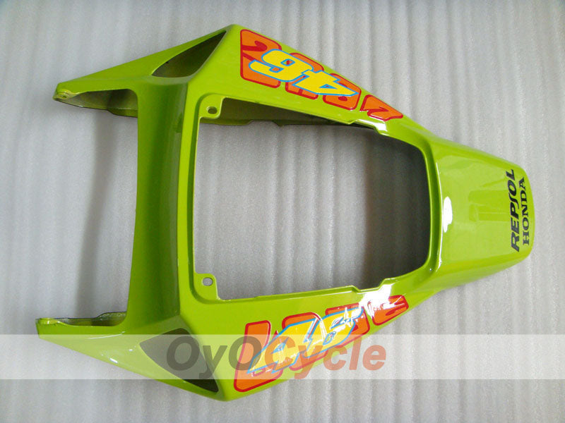 Kit de carénage à injection pour CBR1000RR 04-05 - Cyan, Noir - Rossi #OYO87900542