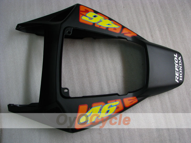 Kit de carénage à injection pour CBR1000RR 04-05 - Orange, Noir, Mat - Rossi #OYO87900543
