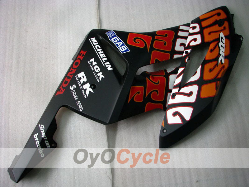 Kit de carénage à injection pour CBR1000RR 04-05 - Orange, Noir, Mat - Rossi #OYO87900543