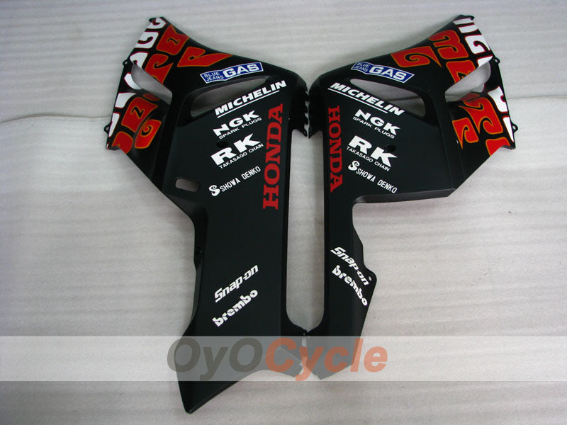 Kit de carénage à injection pour CBR1000RR 04-05 - Orange, Noir, Mat - Rossi #OYO87900543