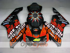 Kit de carénage à injection pour CBR1000RR 04-05 - Orange, Noir, Mat - Rossi #OYO87900543
