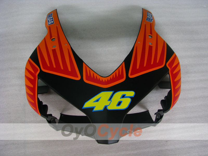 Kit de carénage à injection pour CBR1000RR 04-05 - Orange, Noir, Mat - Rossi #OYO87900543